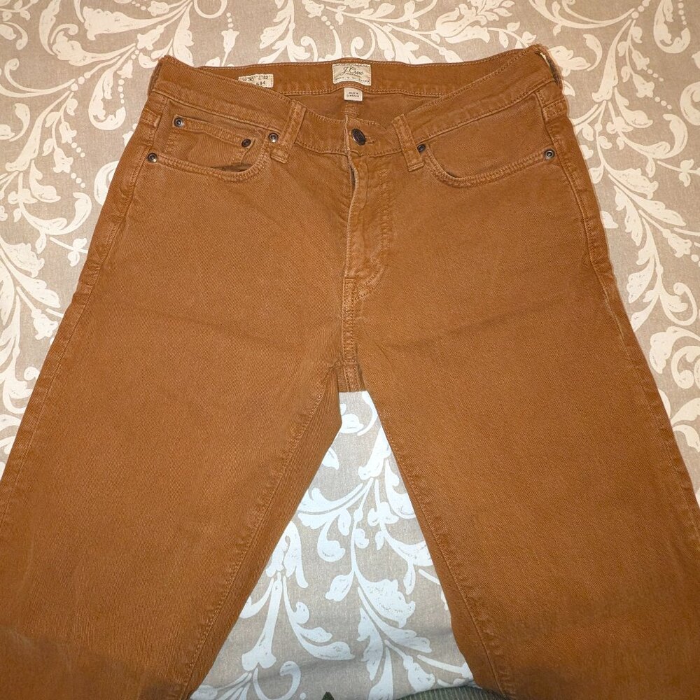 J. Crew 484 Slim Fit Garment Dyed 5-Pocket Pant Men W30 L32
